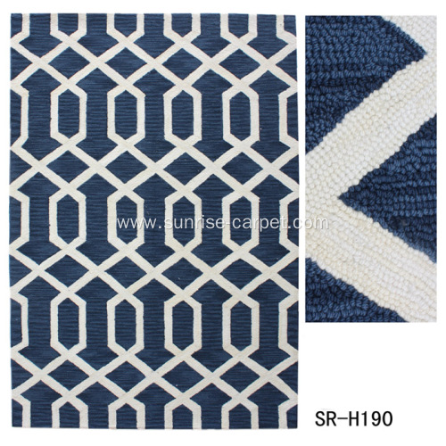 Hand Hooked Carpet Indoor & Outdoor Rug